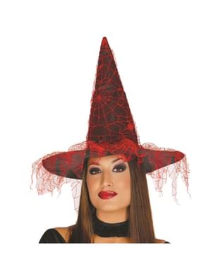 Topi penyihir wanita dengan kerudung