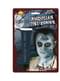 Bluish zombie skin make-up