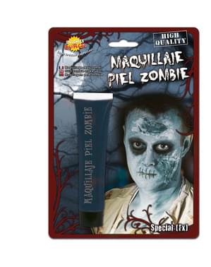 Blåaktig zombie hud makeup