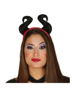 Cornos pretos de diabinha