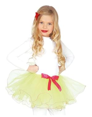 Tutù giallo bambina