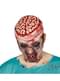 Mens zombie brain with bandage