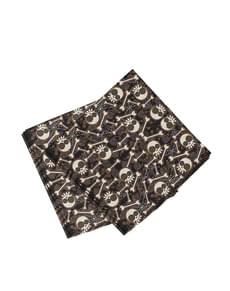 Set of 20 Halloween skeleton napkins