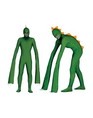 Pánský kostým ještěří mutant