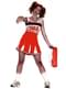 Womens zombie cheerleader costume
