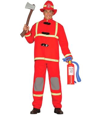 Costum de pompier curajos pentru bărbat