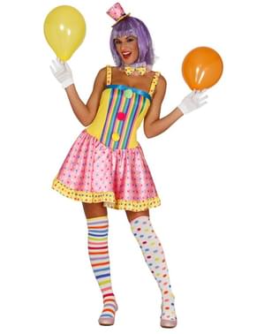 Дамски забавен клоунски костюм