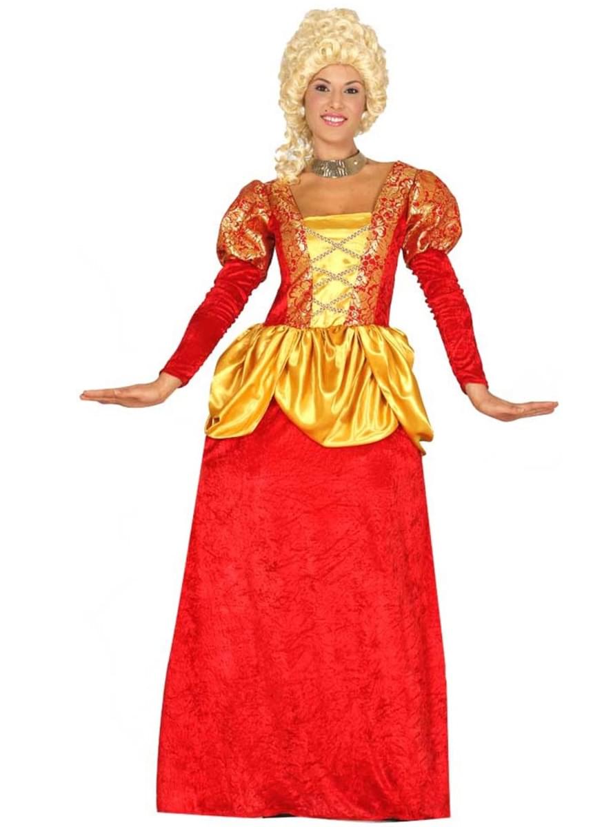 Costume da marchesa rossa donna