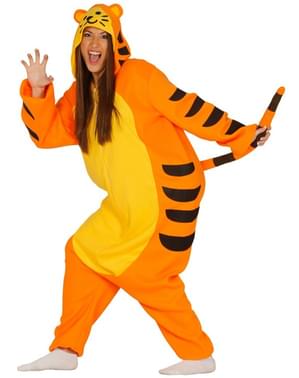 Déguisement pyjama tigre femme