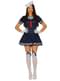 Womens sexy blue sailor costume