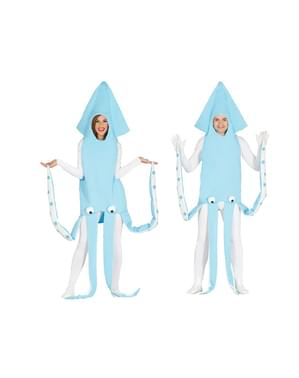 Disfraz de calamar para adulto