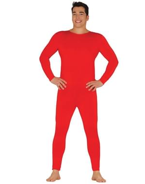 Röd jumpsuit Herr