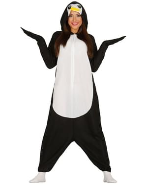 Womens kostum piyama penguin menggemaskan