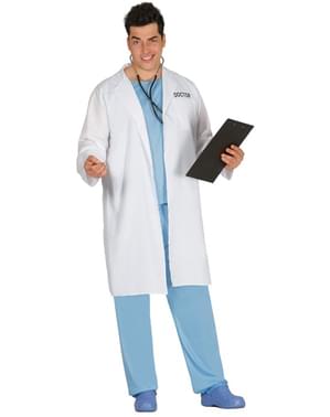 Vyrų patrauklus gydytojo kostiumas