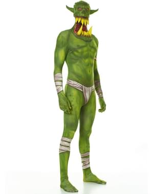 Kostum Orc menakutkan anak-anak Morphsuit