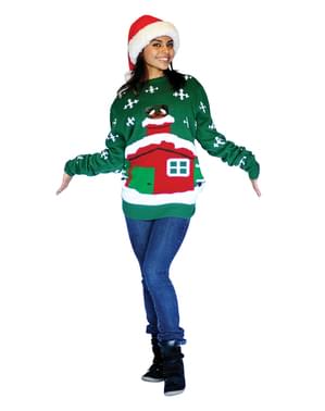 Stock Santa Knitted Christmas jumper