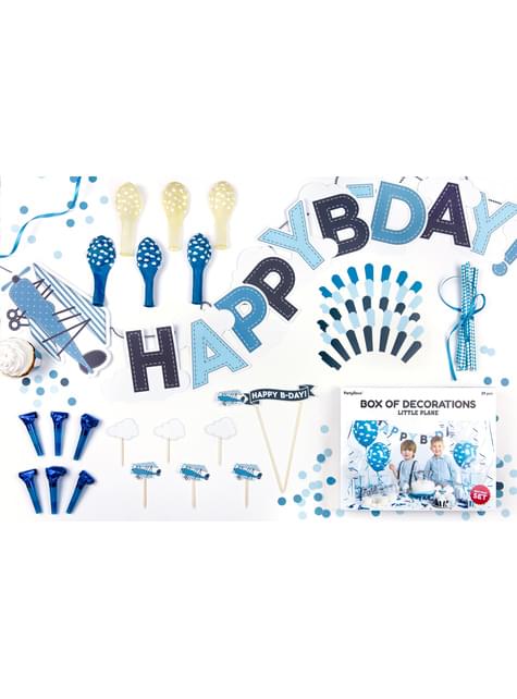 Feest decoratie uitrusting - Little Plane