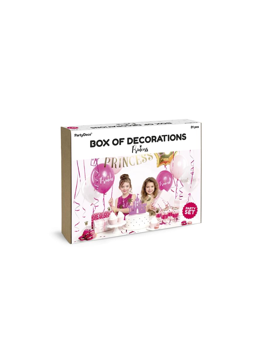 Princess party dekoráció kit - hercegnő