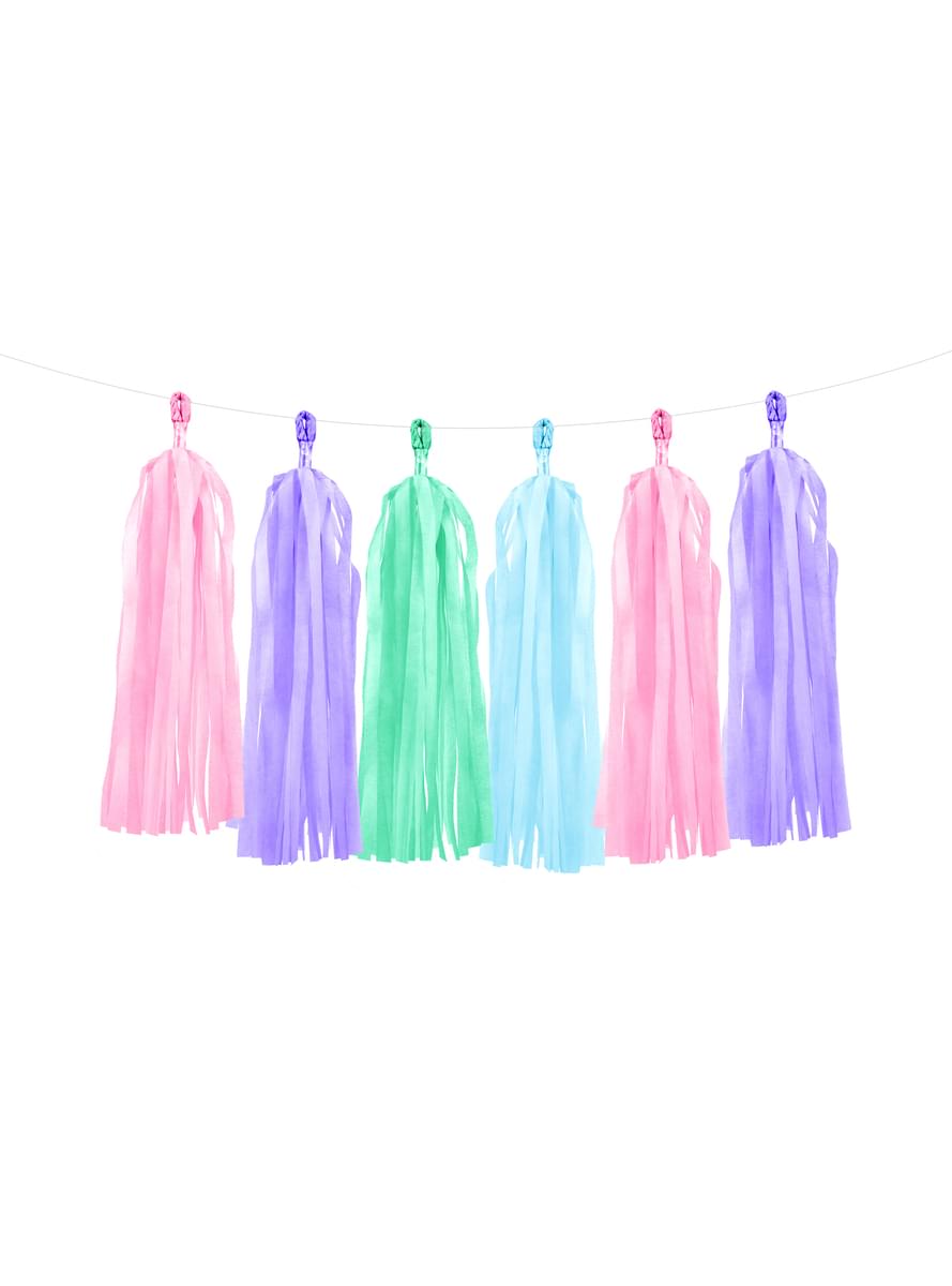 Fransengirlande bunt - Yummy