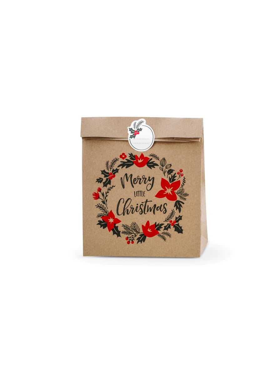 Geschenktüten aus Kraftpapier Set 3-teilig 