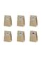 6 Kraft Paper Treat Bags with Stickers  - Woodland