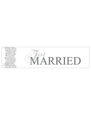 Plat nomor "Baru menikah" untuk mobil pengantin baru