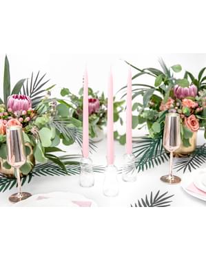 21 hojas tropicales decorativas - Aloha Turquoise
