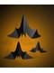3 decoratieve hangende vleermuizen - Halloween