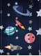5 guirnaldas colgantes con figuras del espacio - Space Party