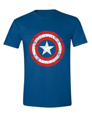 पुरुषों के लिए कप्तान अमेरिका का लोगो टी-शर्ट - एवेंजर्स
