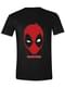 Deadpool Face T-Shirt voor mannen - Marvel