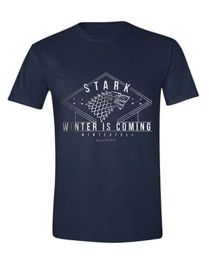 हाउस स्टार्क शीतकालीन पुरुषों के लिए टी-शर्ट आ रहा है - गेम ऑफ थ्रोन्स