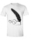 T-shirt Óculos e Pena Harry Potter para homem