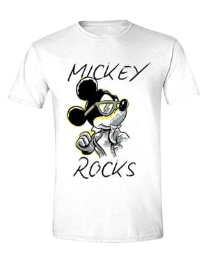 T-shirt  Mickey Mouse Rocks para homem - Disney