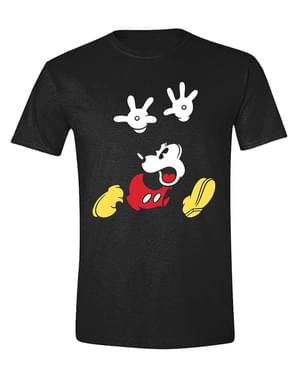 Mickey Mouse Erkekler İçin Tişört Korkuttu - Disney