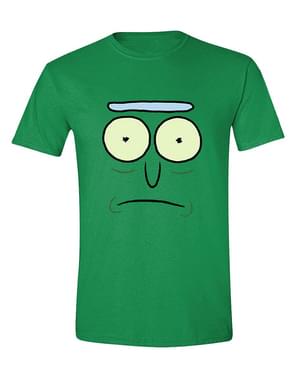 Yeşil Erkeklerde Rick ve Morty Tişört