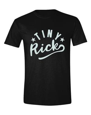 Siyahlı Erkekler için Rick ve Morty Tişört