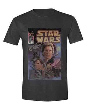 Erkekler için Star Wars Poster Tişört