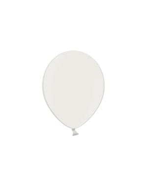 100 Balon Putih, 29 cm