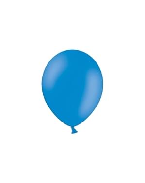 100 Balon dalam Biru Tua, 29 cm