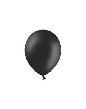 100 Balon Hitam, 29 cm