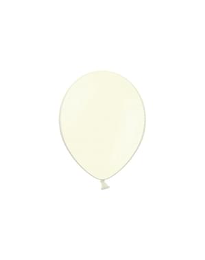 100 Balon dalam Beige, 29 cm