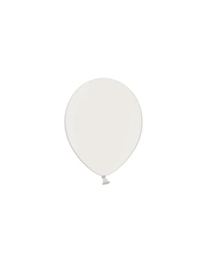100 Balon Putih, 23 cm