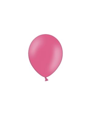 100 Balon dalam Dark Pink, 23 cm