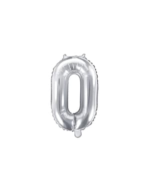 "0" Gümüş folyo balon