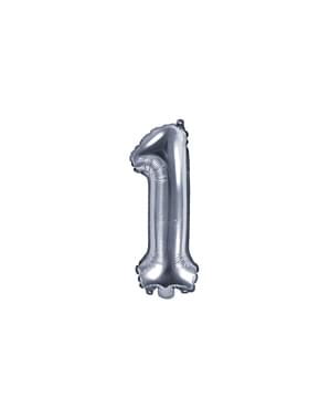 "1" Gümüş folyo balon