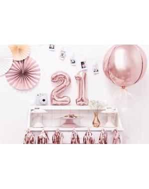 Balon foliowy rose gold 