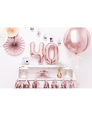 Balon foliowy rose gold 