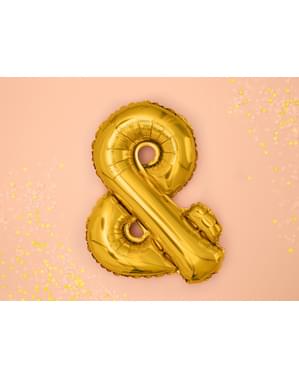 Globo foil & dorado