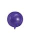 Fioletowy balon foliowy Kula